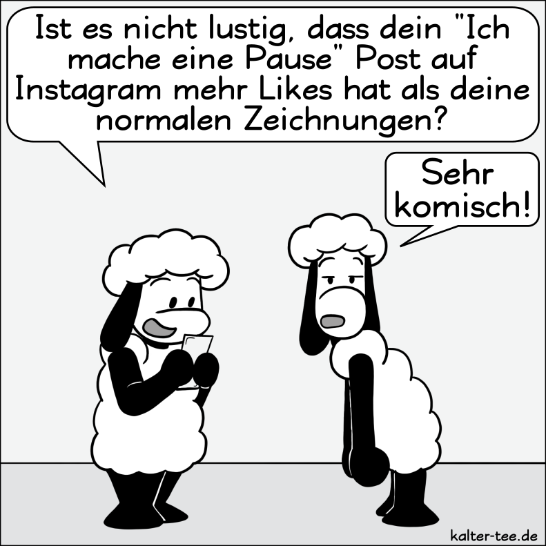 ich bin wieder zurück